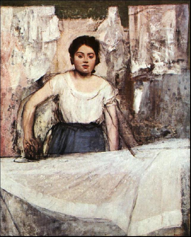 Edgar Degas A Woman Ironing china oil painting image